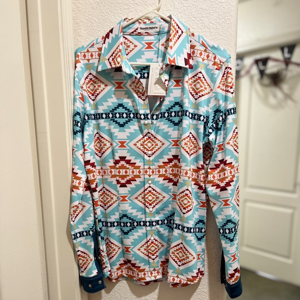 NWT Ranch Dress’n Jasper Rodeo shirt